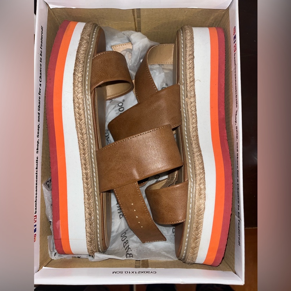 Size 10 platform sandals
